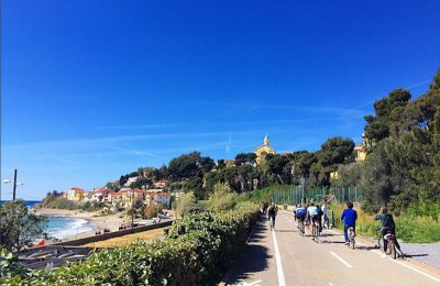 Il weekend a Sanremo: tutti sulla pista ciclabile