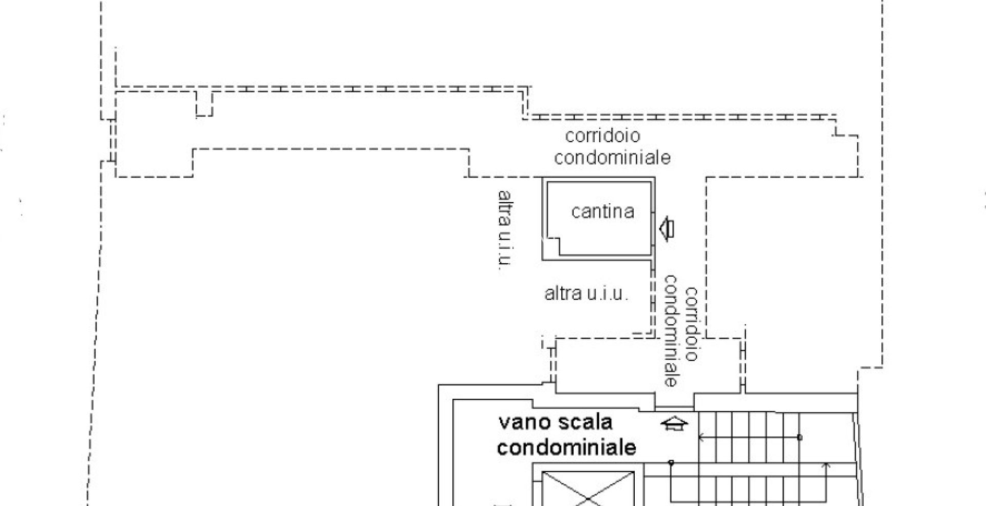 Spazioso appartamento con vista mare in pianeggiante ed elegante condominio con portineria