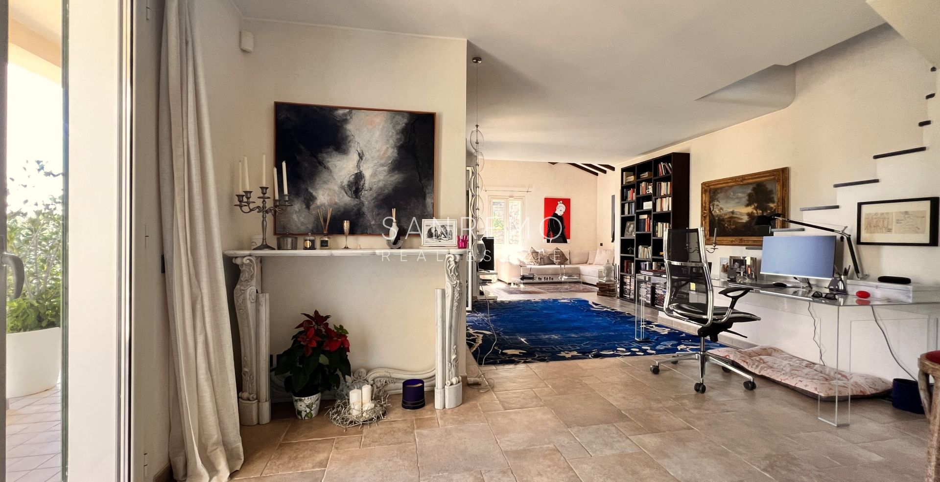 Villa con vista mare sulla prima collina di Bordighera – Eleganza, comfort e panorama mozzafiato