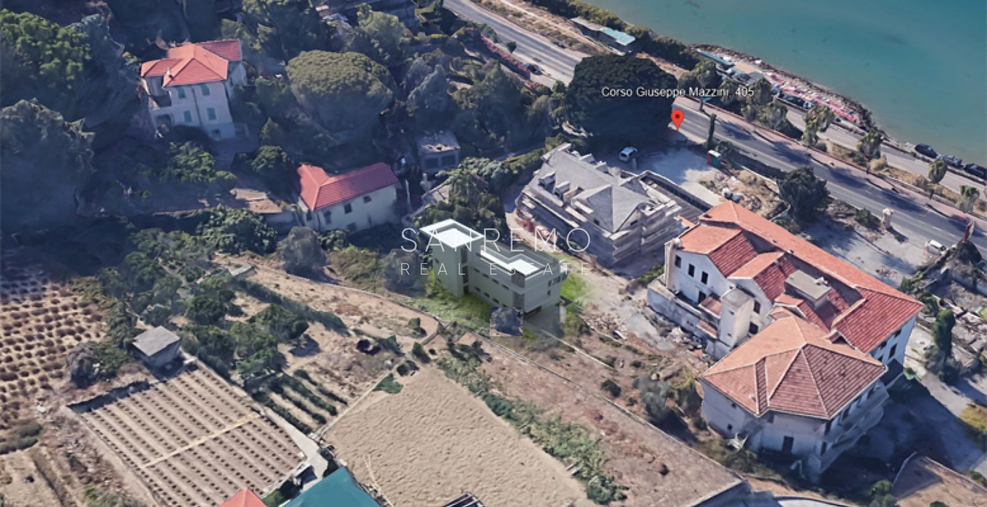 Esclusivo terreno con progetto approvato e vista mare