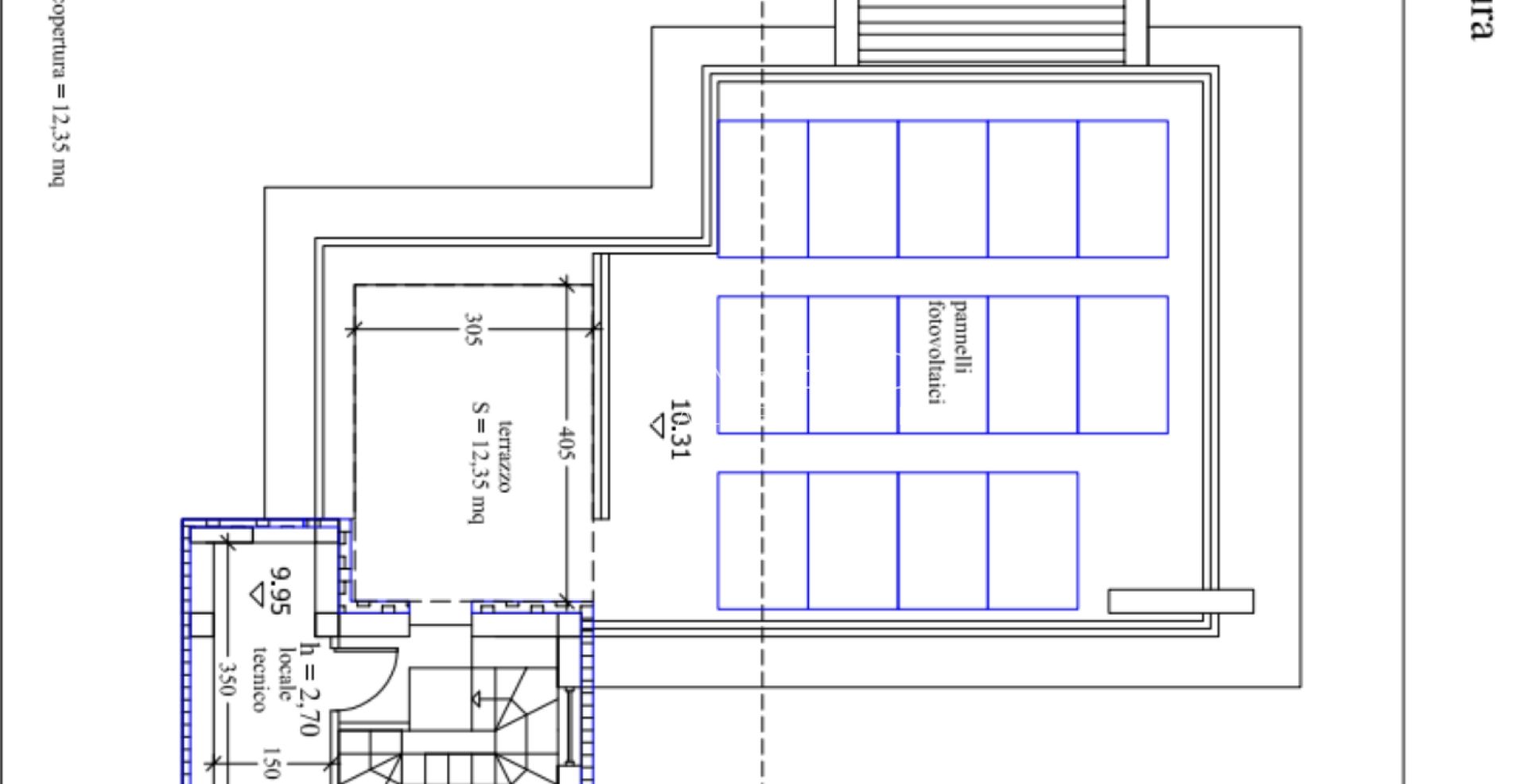 Esclusivo terreno con progetto approvato e vista mare