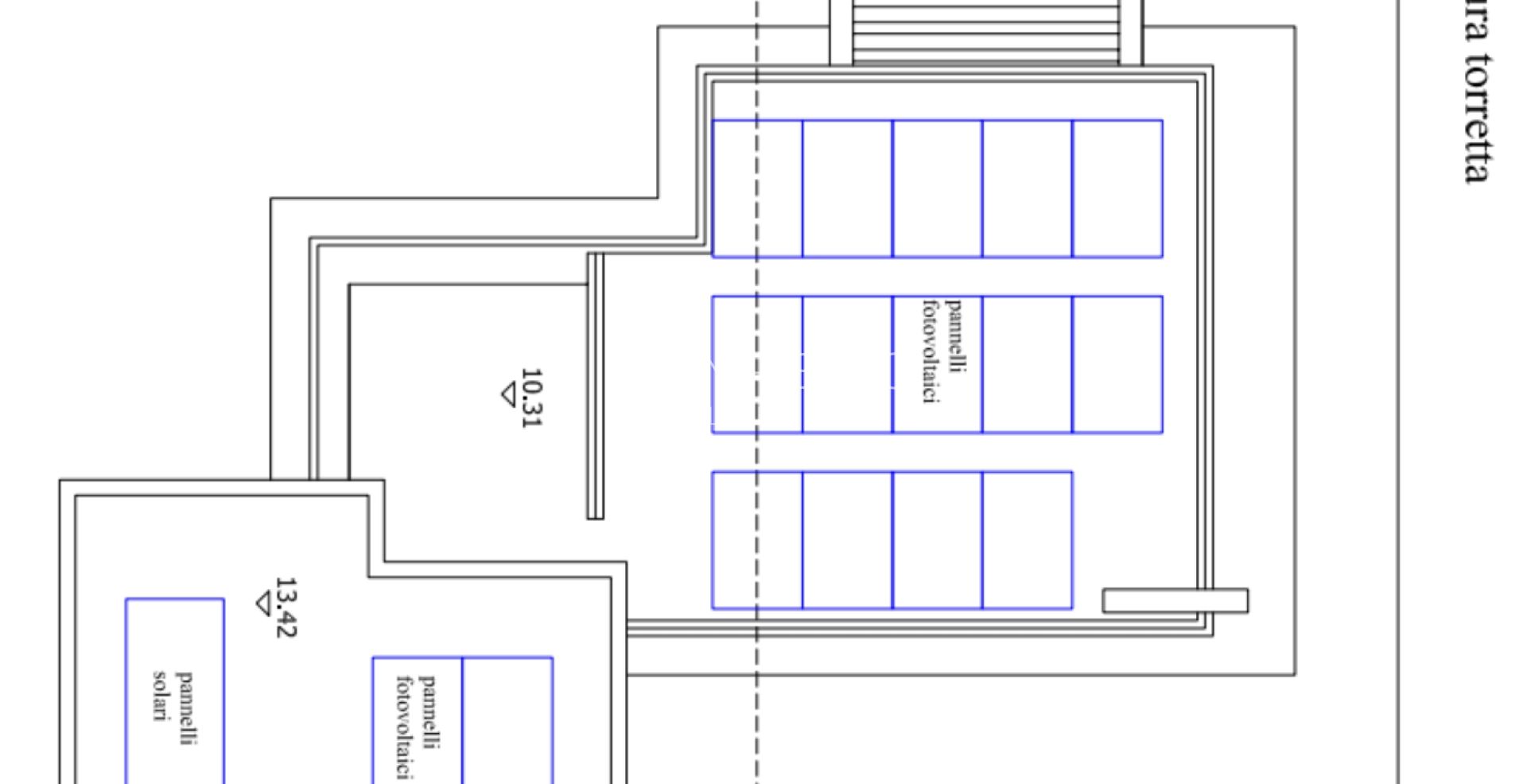 Esclusivo terreno con progetto approvato e vista mare
