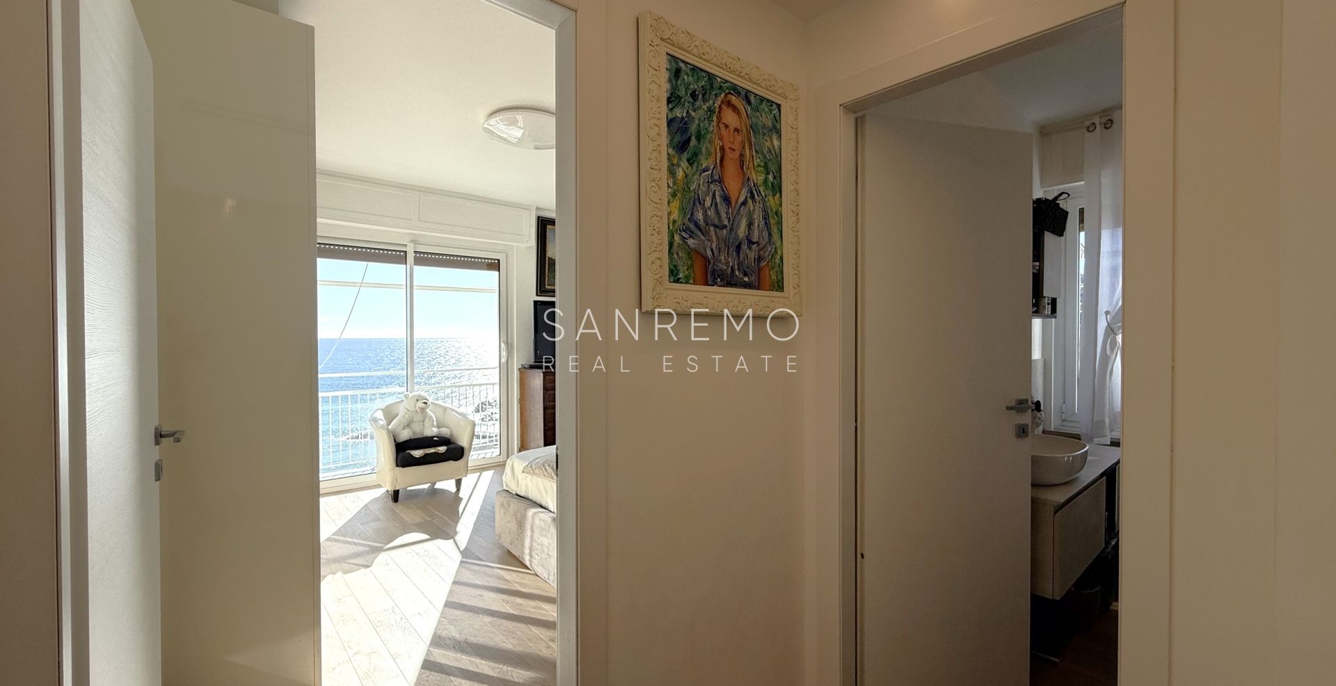 Attico con magnifica vista mare in una delle zone più apprezzate della Riviera