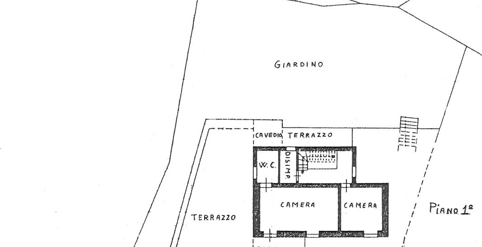 Casa indipendente con vista aperta nel verde in posizione tranquilla e silenziosa