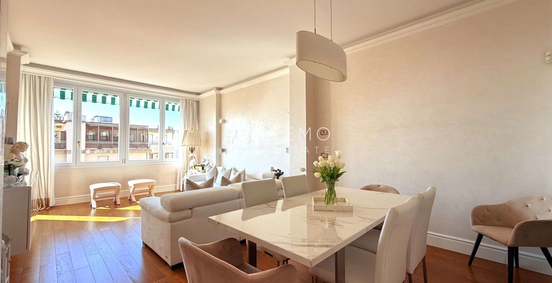 Appartamento completamente ristrutturato con un piacevole spazio esterno 