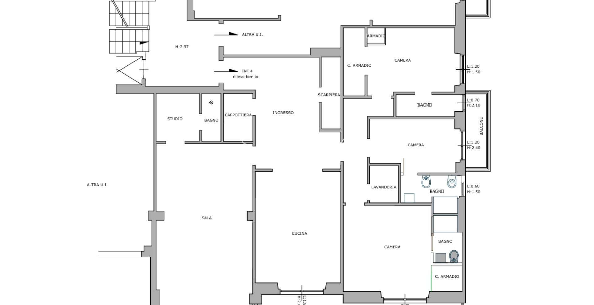 Appartamento completamente ristrutturato con un piacevole spazio esterno 
