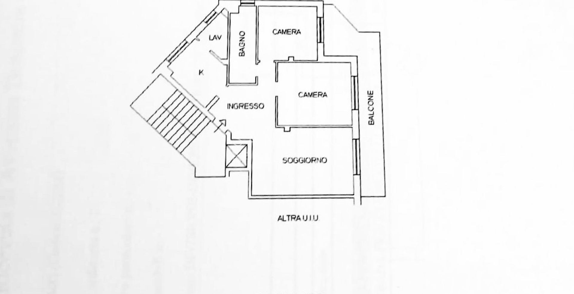Soleggiato appartamento con piacevole balconata 